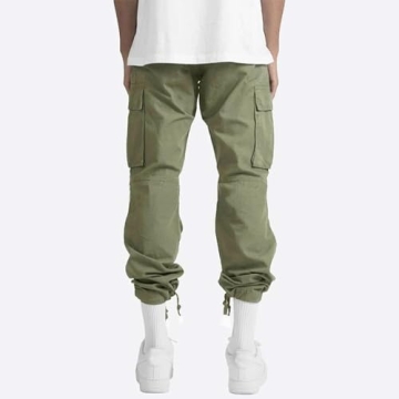hhaappyy Men's Outdoor Multi-Pocket Cargo Pants for Comfort