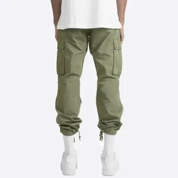 hhaappyy Men's Outdoor Multi-Pocket Cargo Pants for Comfort