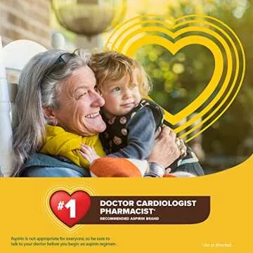 Bayer Aspirin 81mg & 325mg Combo for Heart & Pain Relief