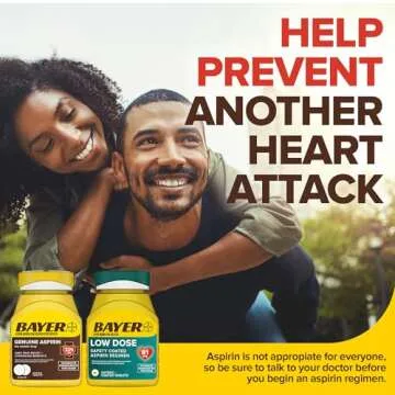 Bayer Aspirin 81mg & 325mg Combo for Heart & Pain Relief
