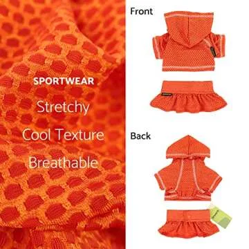 Fitwarm Dog Cooling Outfit - Chic Summer Wear for Pets