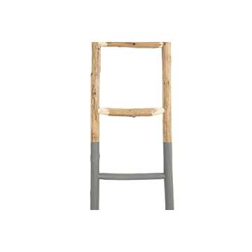 Creative Co-Op Decorative Wood Ladder Misc Furniture, Dark Grey