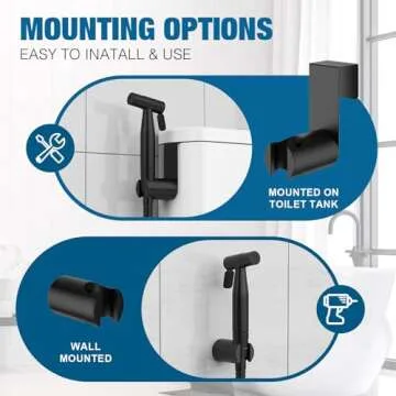 FREDI Handheld Bidet Sprayer - Easy to Install & Adjustable!