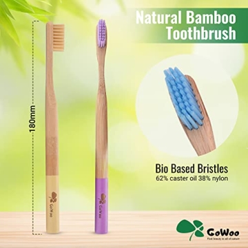 Eco-Friendly Bamboo Toothbrush Set for Sustainable Dental Care