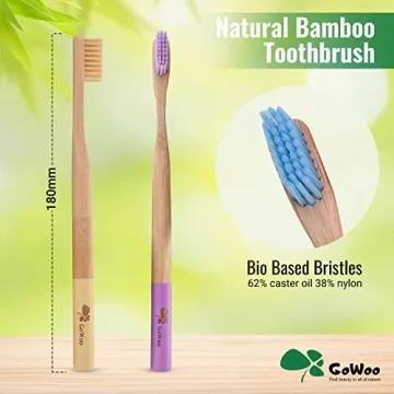 Eco-Friendly Bamboo Toothbrush Set for Sustainable Dental Care