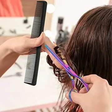 Purple Dragon Multicolor Scissors for Professionals