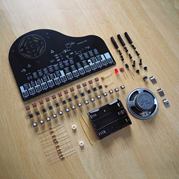 VOGURTIME DIY Piano Kit for Music Lovers and Soldering Enthusiasts