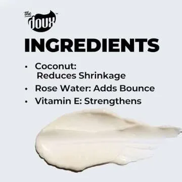 The Doux C.R.E.A.M Twist & Curl Cream, Curl Defining Cream, Boost Curl Moisture and Definition