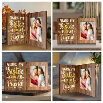 Glowing Sister Picture Frame - Perfect Birthday Gift Idea