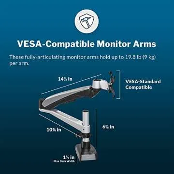 Monitor Arm Parent - Single and Dual