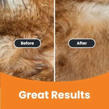 GoPets Self-Cleaning Slicker Brush for Effortless Grooming