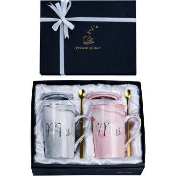 Mrs and Mrs Coffee Mugs for Lesbian Couples