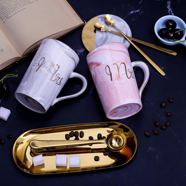 Mrs and Mrs Coffee Mugs for Lesbian Couples