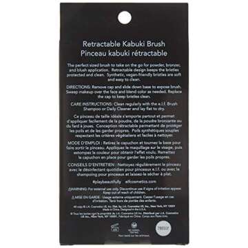 e.l.f. Retractable Kabuki Brush for Effortless Makeup