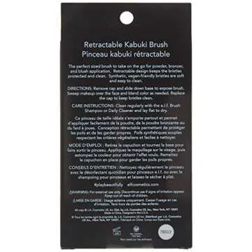 e.l.f. Retractable Kabuki Brush for Effortless Makeup