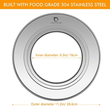 Bamboo Steamer Basket - 2-Tier Dumpling Steamer 10 Inch