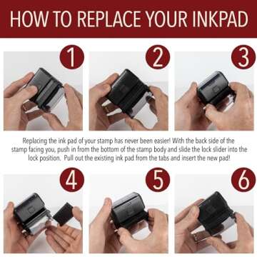 Custom Self-Inking Teacher Stamps | 49 Designs | Fun Teacher Phrases | Grading Made Easy | Classroom, Teacher and Library Book Stamps (from The Library of Book, Large)