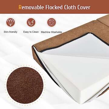 Giantex Convertible Sofa Bed for Modern Living Spaces