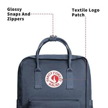 KALIDI Casual 15-Inch Laptop Backpack for Travel & Work