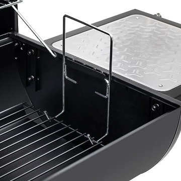 Royal Gourmet 30-Inch Charcoal Grill with Offset Smoker