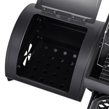 Royal Gourmet 30-Inch Charcoal Grill with Offset Smoker
