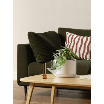 Elegant LE TAUCI Ceramic Plant Pots Set for Indoor Plants