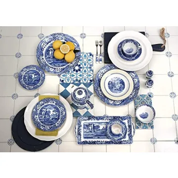 Spode Blue Italian Dinnerware Set for 4 - Elegant & Practical