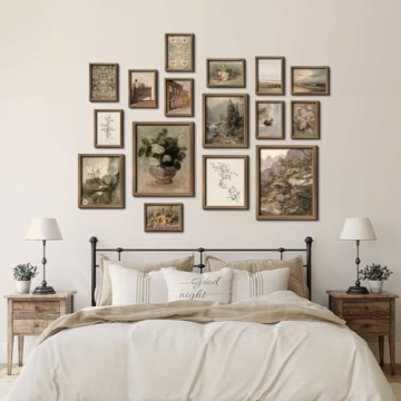 ANERZA Vintage Wall Art Decor Set for Home Aesthetic