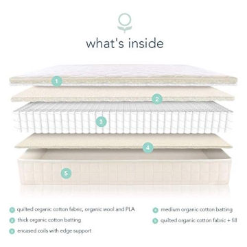 Organic Kids Mattress Perfect for Bunk Beds and Trundle Beds