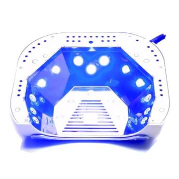 Gelish 18G Classic Light Bundles - Professional Nail Curing Lamp for Home or Salon Use, Quick-Dry LED/UV Light for Long-Lasting Gel (18G Classic Light)