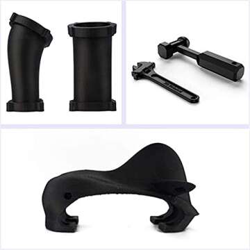 eSUN Carbon Fiber Filled Nylon Filament 1.75mm, PA CF 3D Printer Filament, 1KG Spool 3D Printing Filament for 3D Printers, Natural