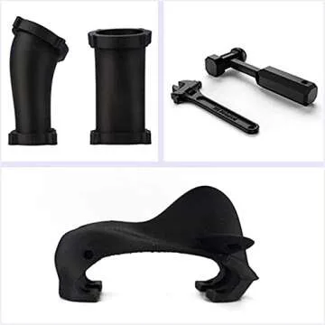 eSUN Carbon Fiber Filled Nylon Filament 1.75mm, PA CF 3D Printer Filament, 1KG Spool 3D Printing Filament for 3D Printers, Natural