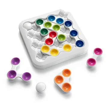 SmartGames Anti-Virus Sliding Puzzle Game with 60 Challenges Ages 6-Adult