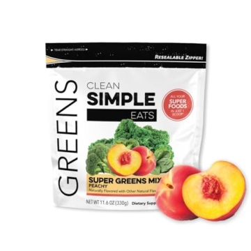 Peachy Greens Superfood Juice Mix for Daily Wellness