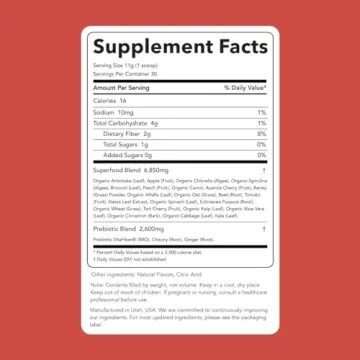 Peachy Greens Superfood Juice Mix for Daily Wellness