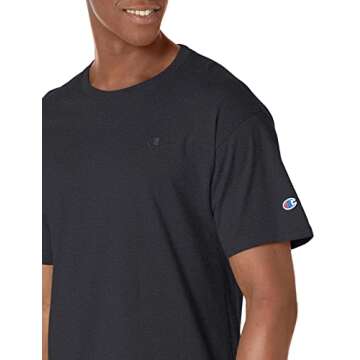 Champion Men's Classic Jersey Tee Shirt - Ultimate Comfort