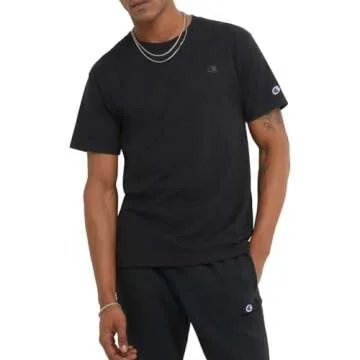 Champion Men's Classic Jersey Tee Shirt - Ultimate Comfort