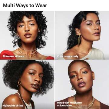 Milk Makeup Bionic Glow Liquid Illuminator, Reality (Luminous Bronze) - 0.91 fl oz - Delivers Hydrating, Natural Glow for Face & Body - Blendable & Buildable - Weightless - Vegan, Cruelty Free