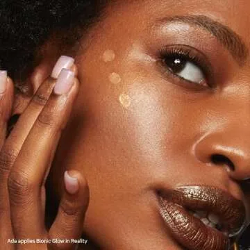 Milk Makeup Bionic Glow Liquid Illuminator, Reality (Luminous Bronze) - 0.91 fl oz - Delivers Hydrating, Natural Glow for Face & Body - Blendable & Buildable - Weightless - Vegan, Cruelty Free