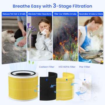 Future Way Core 300 HEPA Air Purifier Replacement Filter