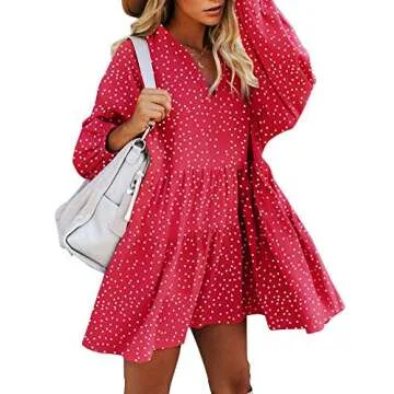 Trendy FANCYINN Shift Dress with Pockets for Summer Fun