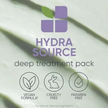 Biolage Hydra Source Hair Mask for Dry Hair | Vegan & Nourishing