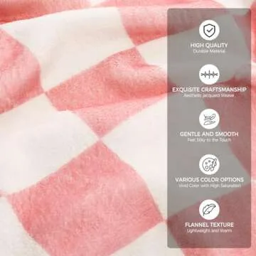 NOWWISH Travel Blanket - 2 in 1 Airplane Blanket Pillow