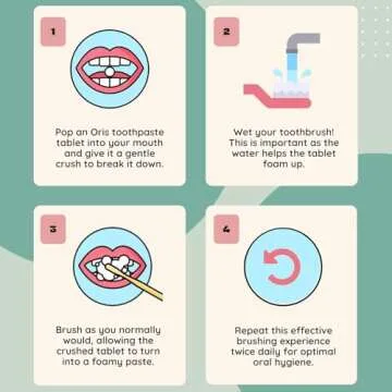 Oris Starter Bundle – Natural Toothpaste Tablets (62 Count)