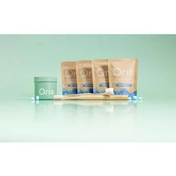 Oris Starter Bundle – Natural Toothpaste Tablets (62 Count)