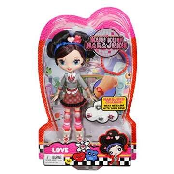 KuuKuu Harajuku Fashion Love Doll for Creative Kids