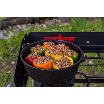 Camp Chef Explorer 2-Burner Stove (EX60LW) and Carry Bag (CB60UNV) - Bundle (2-Burner Stove & Carry Bag)