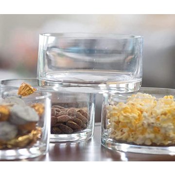 Large Glass Salad Bowl - Elegant & Functional Serving Dish