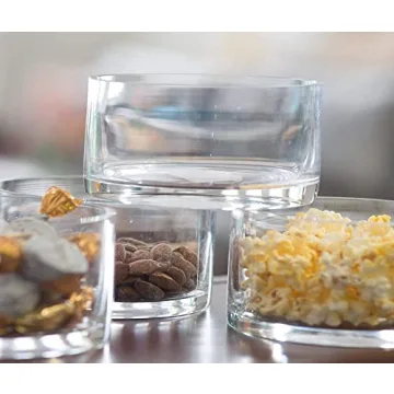 Large Glass Salad Bowl - Elegant & Functional Serving Dish