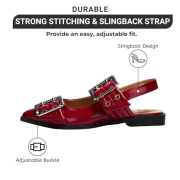 Stylish Project Cloud Women's Memory Foam Flats for Comfort